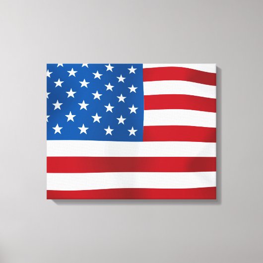 De Verenigde Staten van Amerika Canvas Afdruk (Voorkant)