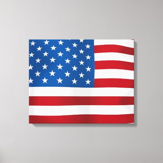 De Verenigde Staten van Amerika Canvas Afdruk (Voorkant)
