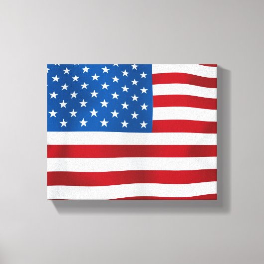 De Verenigde Staten van Amerika Canvas Afdruk (Voorkant)