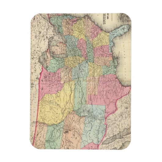 De Verenigde Staten van Amerika Magneet (Verticaal)