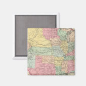 De Verenigde Staten van Amerika Magneet (Voorkant / Achterkant)