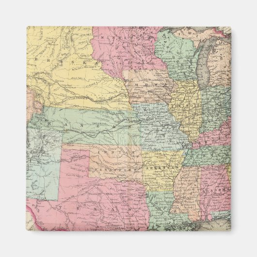 De Verenigde Staten van Amerika Magneet (Voorkant)