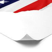 De Verenigde Staten van Amerika op 4 juli Poster (Hoek)