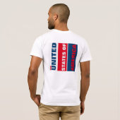 De Verenigde Staten van Amerika T-shirt (Achterkant volledig)