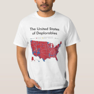 De Verenigde Staten van deplorabele tijden T-shirt