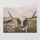 De Verenigde Staten van Texas Briefkaart (Voorkant)