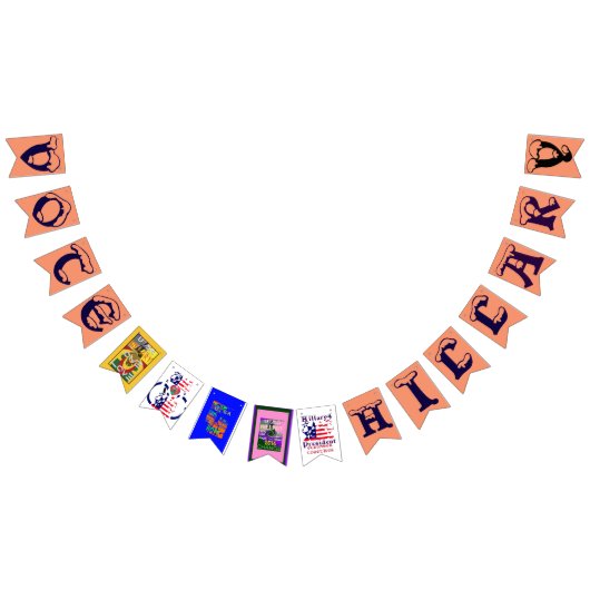 De Verenigde Staten zijn samen sterker voor Presid Vlaggetjes (Alle)