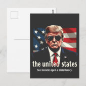 De Verenigde Staten zijn weer een meritocratie gew Briefkaart (Voorkant / Achterkant)