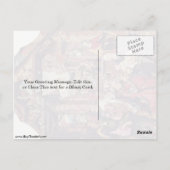 De verergering van de Magi door Joos van Cleve Briefkaart (Achterkant)