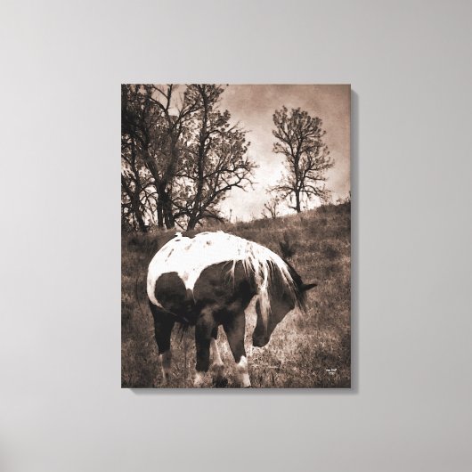 De verf canvas afdruk (Voorkant)