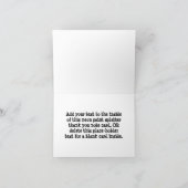 De Verf van het neon ploetert dankt u of van de Bedankkaart (Binnen)