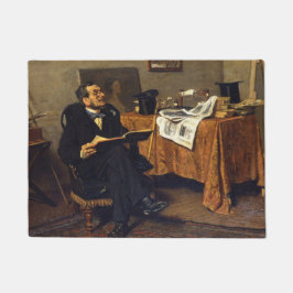 De verfijnde en gekweekte kunstliefhebber deurmat