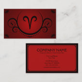 de verfijning van de boeken visitekaartje (Voorkant / Achterkant)