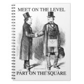 De vergadering notitieboek (Voorkant)