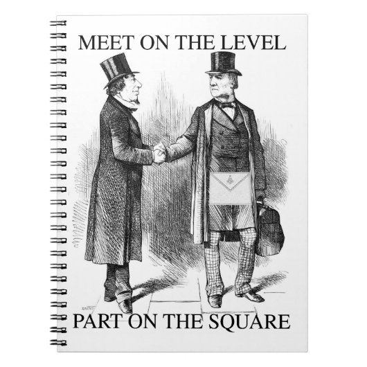 De vergadering notitieboek (Voorkant)