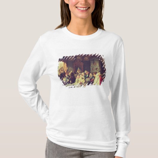 De Vergadering onder Peter de Grote T-shirt (Voorkant)