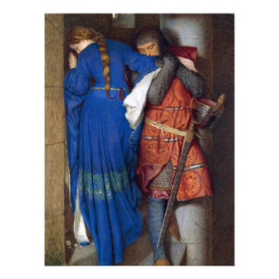 De vergadering op de torentetrappen door F.W. Burt Foto Afdruk