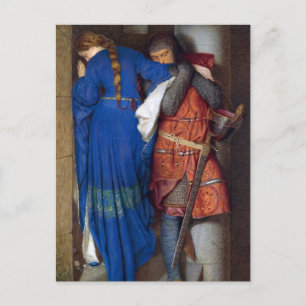 De vergadering op de torentetrappen door F.W. Burt Uitnodiging Briefkaart