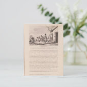 De vergadering van de commandanten briefkaart (Staand voorkant)