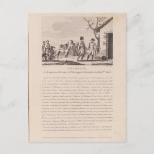 De vergadering van de commandanten briefkaart