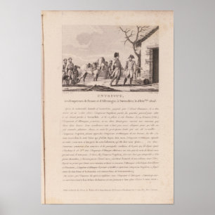 De vergadering van de commandanten poster