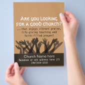 De vergadering van de eer nodigt.Bijbel.Healing.Pr Flyer (Hand)