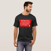 De vergadering van het Tech Warning Sign van de Vu T-shirt (Voorkant volledig)