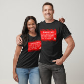 De vergadering van het Tech Warning Sign van de Vu T-shirt (Unisex)