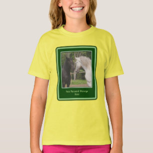 De Vergadering van paarden voegt Uw Eigen woorden  T-shirt