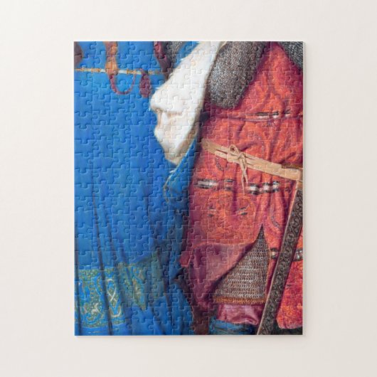 De vergadering van Turret Stairs die Frederic Burt Legpuzzel (Verticaal)