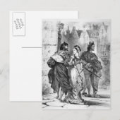 De vergaderingsMargriet van Faust Briefkaart (Voorkant / Achterkant)