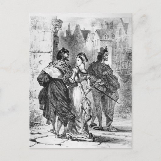 De vergaderingsMargriet van Faust Briefkaart (Voorkant)