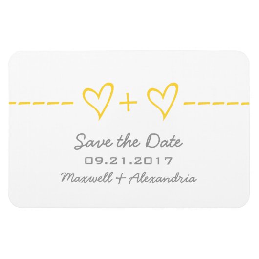 De Vergelijking van het hart sparen de Magneet van (Horizontaal)