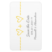 De Vergelijking van het hart sparen de Magneet van (Verticaal)