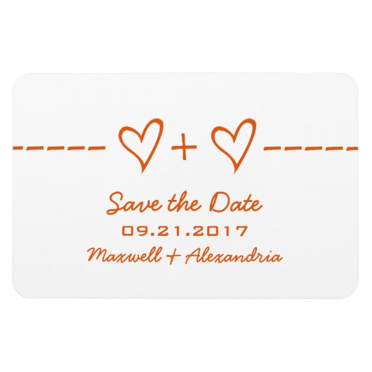 De Vergelijking van het hart sparen de Magneet van (Horizontaal)