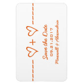 De Vergelijking van het hart sparen de Magneet van (Verticaal)