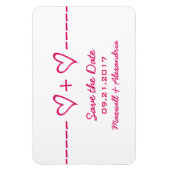 De Vergelijking van het hart sparen de Magneet van (Verticaal)