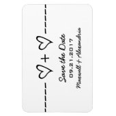 De Vergelijking van het hart sparen de Magnetische Magneet (Verticaal)