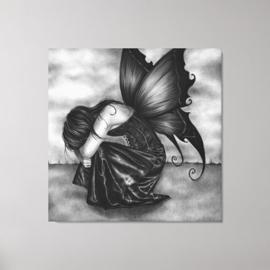 De vergeten Fairy Canvas Print (Voorkant)