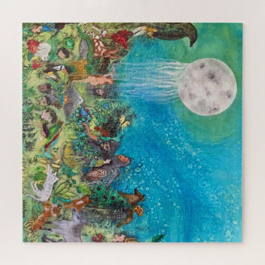 De vergeten Surreal Art Legpuzzel (Horizontaal)