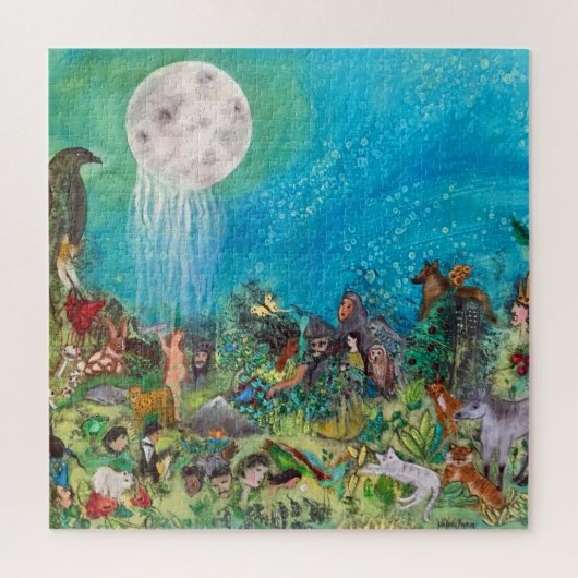 De vergeten Surreal Art Legpuzzel (Verticaal)