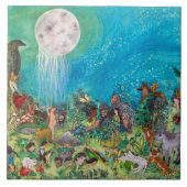 De vergeten Surreal Art Tegeltje (Voorkant)