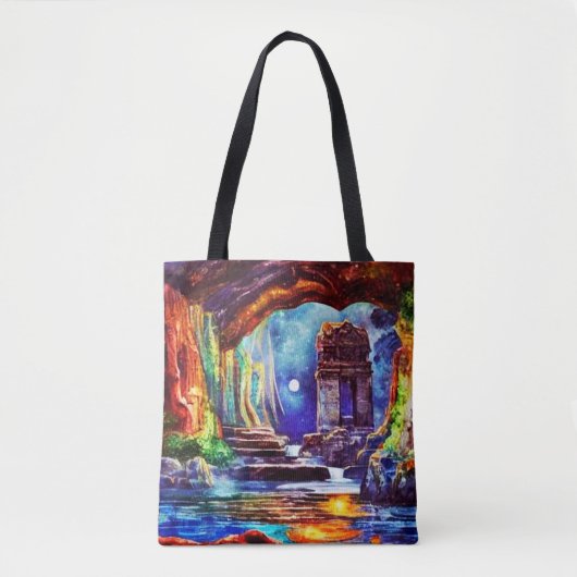 De vergeten tempel tote bag (Voorkant)