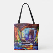 De vergeten tempel tote bag (Achterkant)