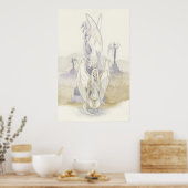 De vergeten tuin poster (Keuken)