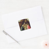 De vergoeding vierkante sticker (Envelop)