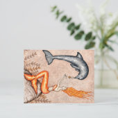 De vergrendeling - Briefkaart (Staand voorkant)