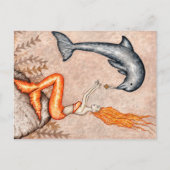 De vergrendeling - Briefkaart (Voorkant)