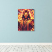 De vergulde illusionist canvas afdruk (Insitu (Houten vloer))