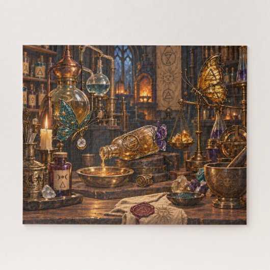 De Vergulde Kroes Legpuzzel (Horizontaal)